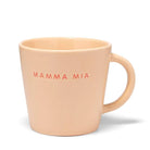 Keramik-Cappuccinotasse, camel/MAMMA MIA 250ml | Vondels - toietmoi-laboutique