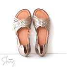 Ledersandalen, AREBA, silver | Amigas - toietmoi-laboutique