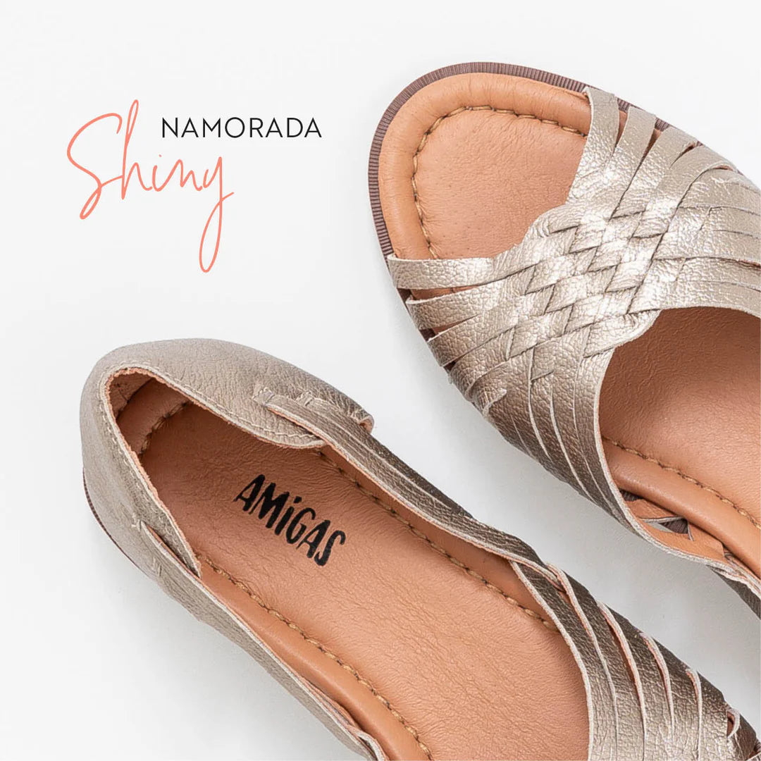 Ledersandalen, NAMORADA, hellblau | Amigas - toietmoi-laboutique