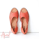 Ledersandalen, NAMORADA, aperol | Amigas - toietmoi-laboutique