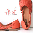Ledersandalen, NAMORADA, aperol | Amigas - toietmoi-laboutique