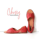Ledersandalen, NAMORADA, cherry | Amigas - toietmoi-laboutique