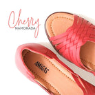 Ledersandalen, NAMORADA, cherry | Amigas - toietmoi-laboutique