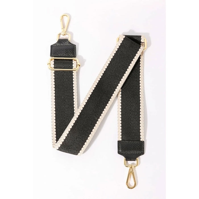 Taschen-Gurt, schwarz | Maison Fanli - toietmoi-laboutique