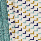 Geschenkbox mit 2 Paar Socken, CUBANELLE, blau mit blumen | King Louie - toietmoi-laboutique