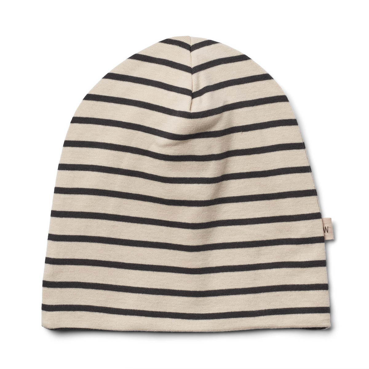 Mütze, ecru/schwarz gesteift | Wheat - toietmoi-laboutique