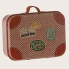Maileg micro Metallkoffer - Travel the world, rosa | maileg - toietmoi-laboutique