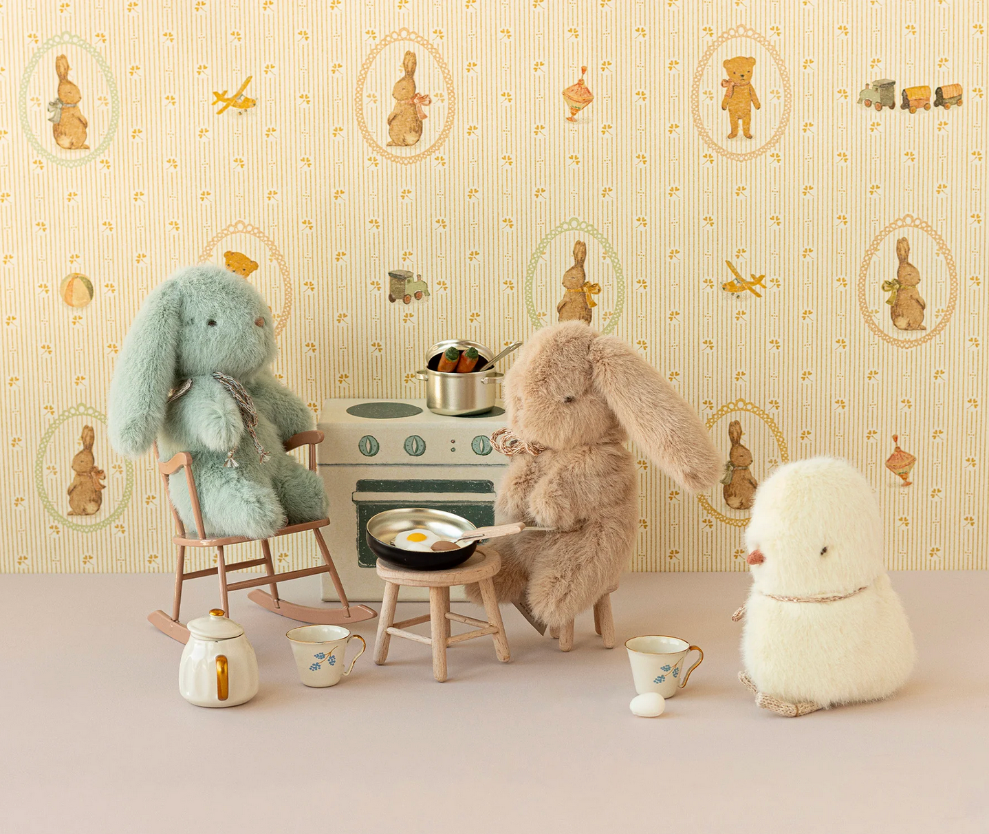Maileg Mini Plüsch Hase, creme | Maileg - toietmoi-laboutique