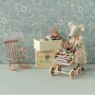 Maileg Schlaf/Wach Babymaus in Streichholzschachtel - rosa | maileg - toietmoi-laboutique