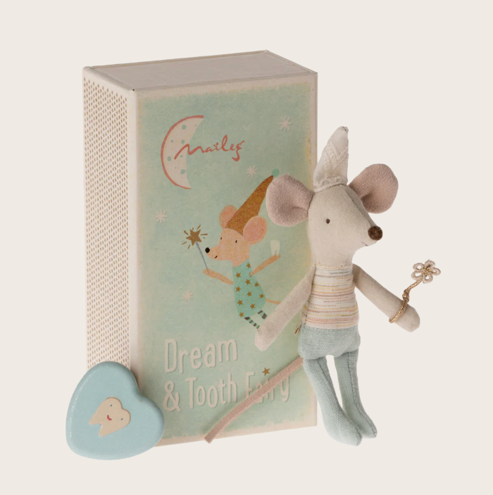 Maileg Zahnfee little brother Maus in Streichholzschachtel | maileg - toietmoi-laboutique