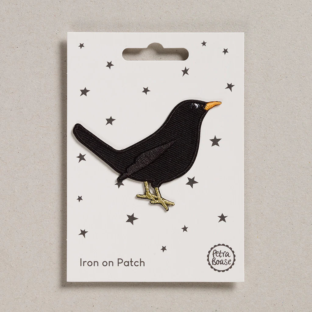 Aufbügelpatch, Rabe | Petra Boase Ltd - toietmoi-laboutique