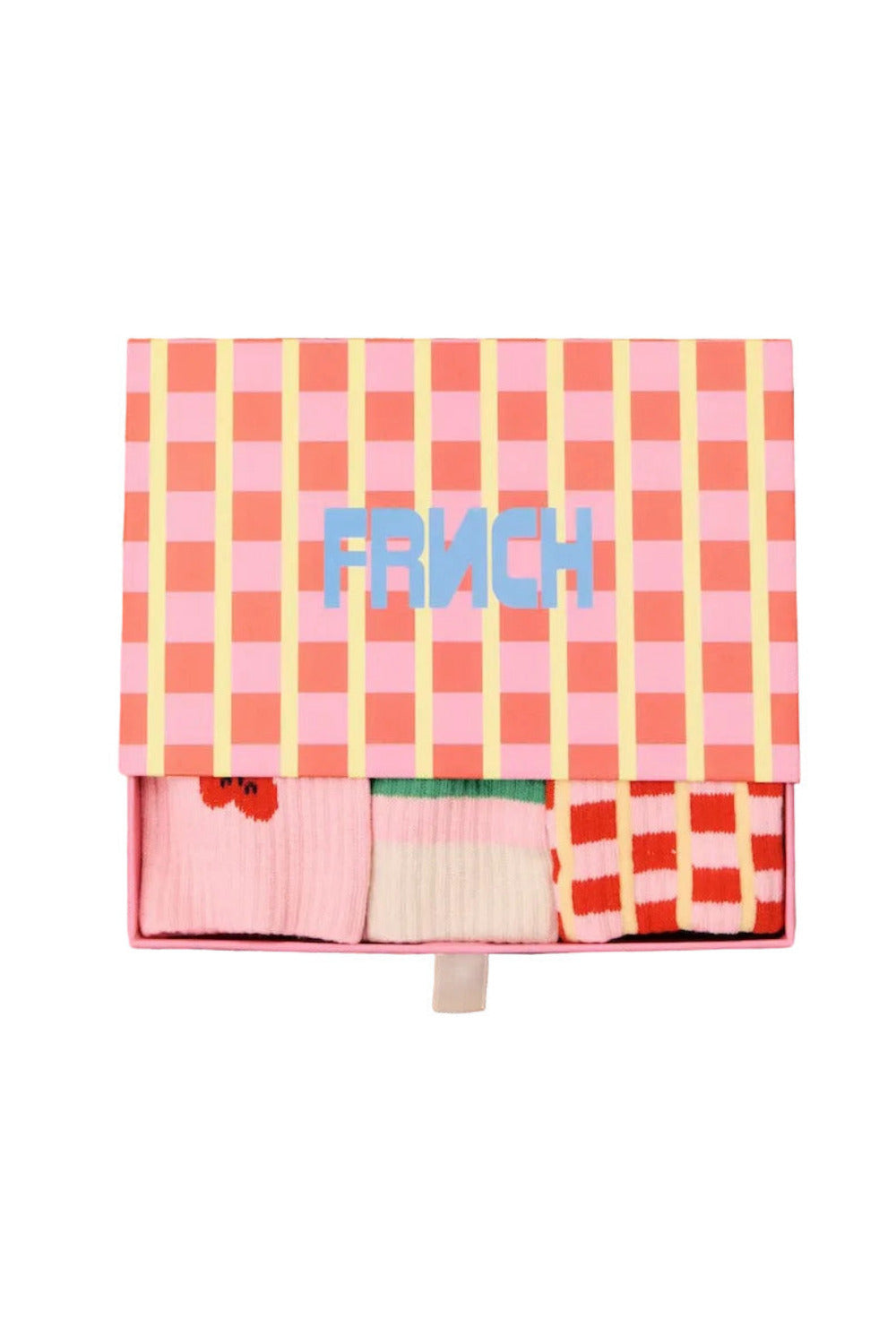 FRNCH 3-Pack Socken, pink | FRNCH - toietmoi-laboutique