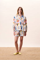 FRNCH Short mit mediterranem Muster | FRNCH - toietmoi-laboutique