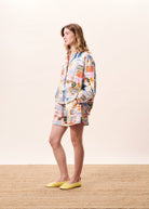 FRNCH Short mit mediterranem Muster | FRNCH - toietmoi-laboutique