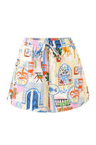 FRNCH Short mit mediterranem Muster | FRNCH - toietmoi-laboutique