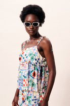 FRNCH Träger Top mit buntem Print | FRNCH - toietmoi-laboutique