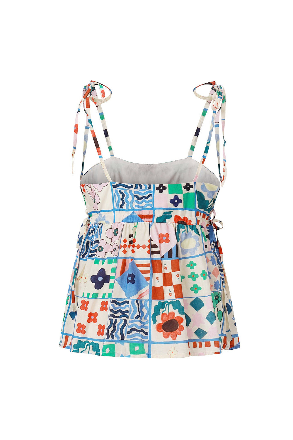 FRNCH Träger Top mit buntem Print | FRNCH - toietmoi-laboutique