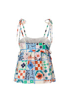 FRNCH Träger Top mit buntem Print | FRNCH - toietmoi-laboutique