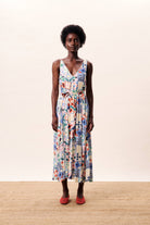 FRNCH Kleid mit buntem Print | FRNCH - toietmoi-laboutique