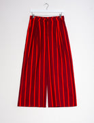 Hose CRUISE, rot/lila gestreift | Mademoiselle YéYé - toietmoi-laboutique