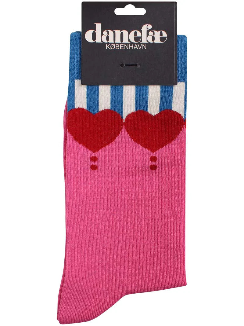 Socken, HEARTHROB | Danefæ - toietmoi-laboutique