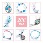 Schmuckset - Perlen und Vögel | djeco - toietmoi-laboutique