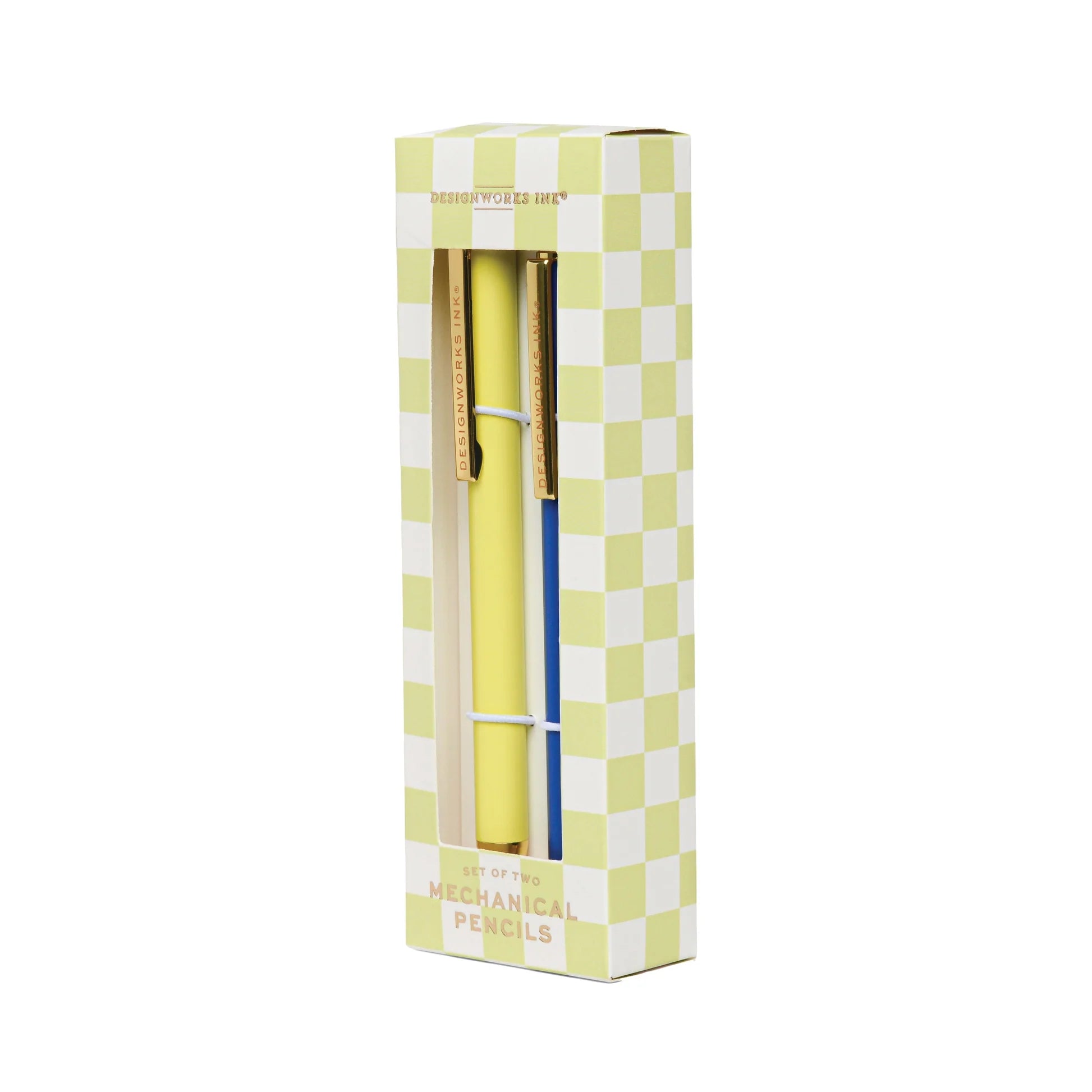 Druckbleistifte 2 Stk., cobalt/lime | Designworks Ink - toietmoi-laboutique