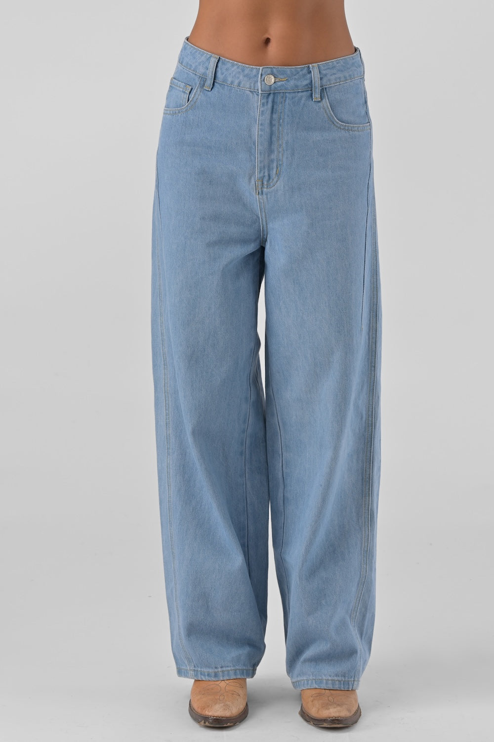 Orfeo Jeans VINCIANE, denim hell | ORFEO Paris. - toietmoi-laboutique
