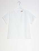 Shirt DAISY, weiss | Mademoiselle YéYé - toietmoi-laboutique