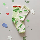 Socken im Zweierpack, T-Rex | Rockahula - toietmoi-laboutique