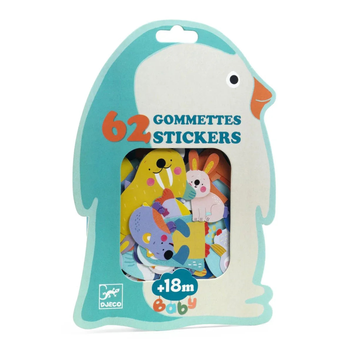 Sticker, kleine Polartiere | Djeco - toietmoi-laboutique