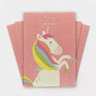Einladungsset 5 Karten, Einhorn | Kartenmarie - toietmoi-laboutique