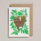 Patchkarte mit Umschlag, Faultier | Petra Boase Ltd - toietmoi-laboutique