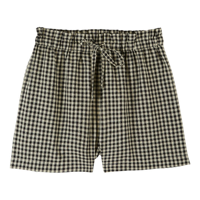Short, schwarz/Vichy caro | Émile et Ida - toietmoi-laboutique