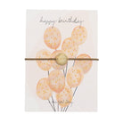 Mini-Postkarte mit Armband, Ballons | a beautiful story - toietmoi-laboutique