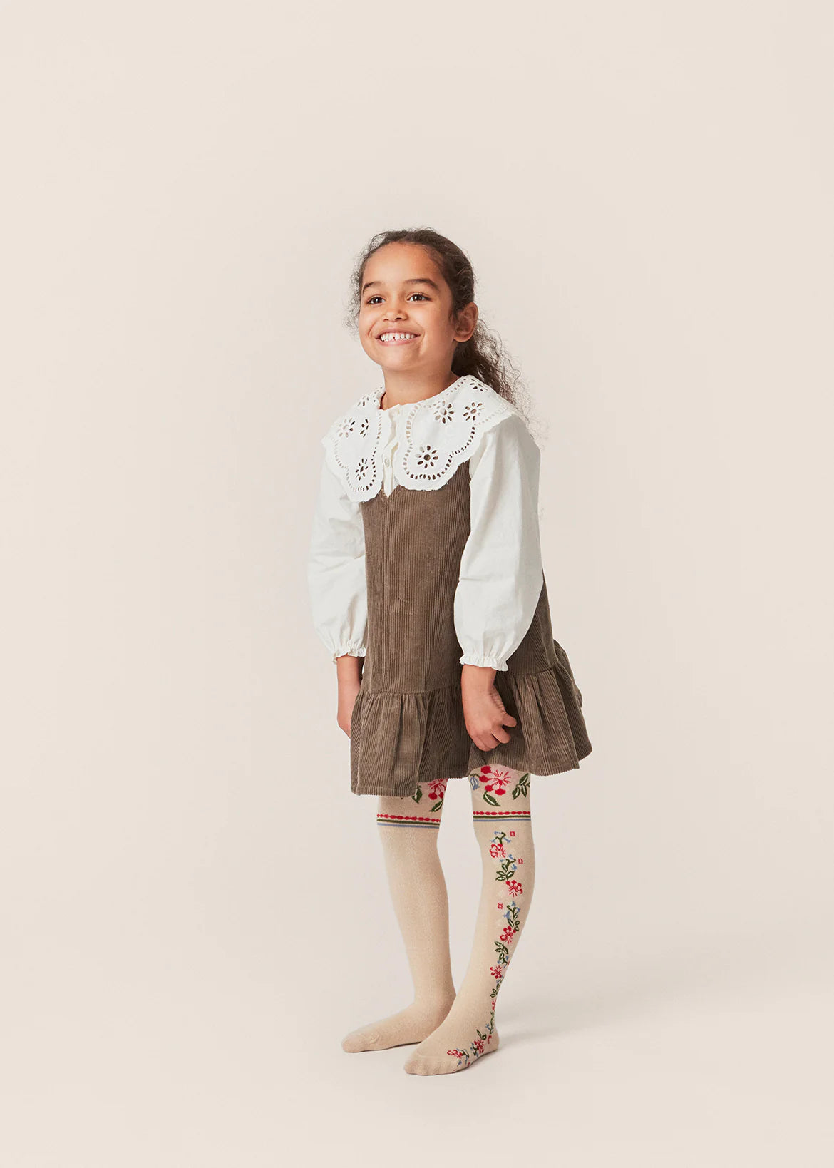 Strumpfhosen 2-Pack, Blumen | Konges Slojd - toietmoi-laboutique