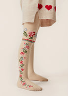 Strumpfhosen 2-Pack, Blumen | Konges Slojd - toietmoi-laboutique