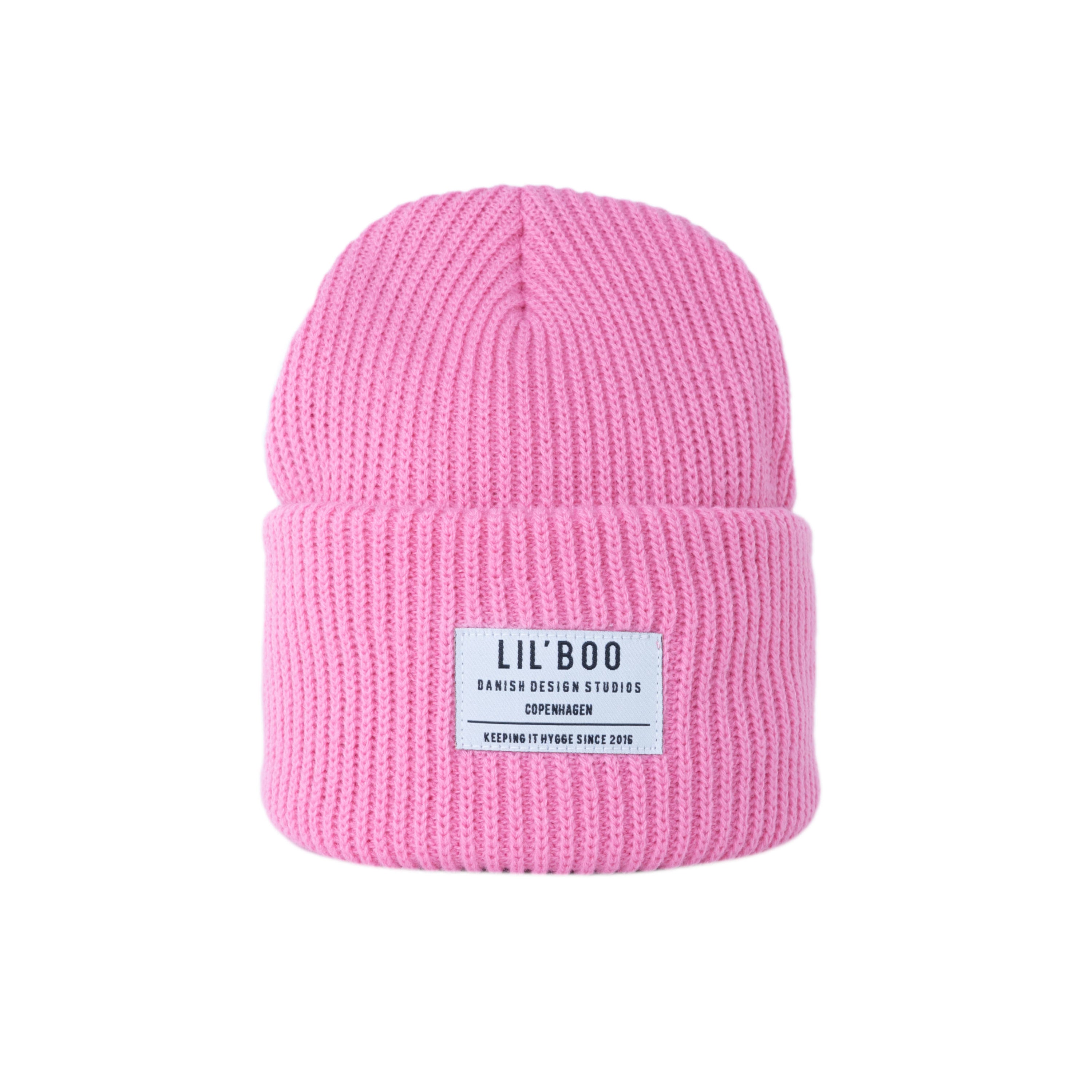 Strickmütze, pink | Lil' Boo - toietmoi-laboutique