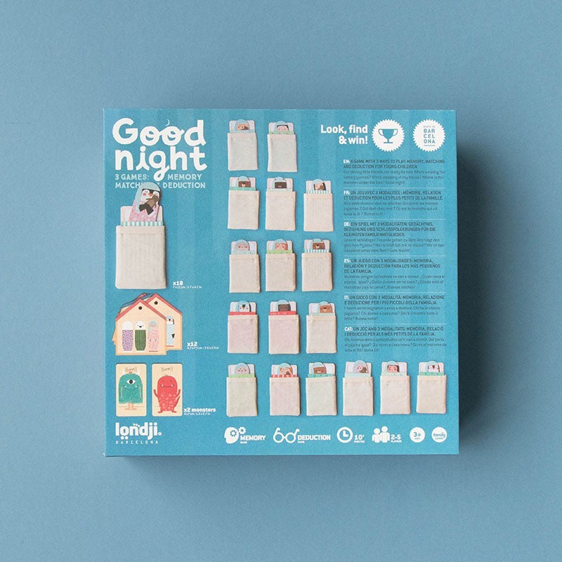 Family Game 3 Spielmodi - Good night | Londji - toietmoi-laboutique