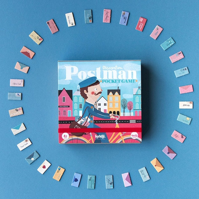 Pocket Game - Postman / Brettspiel im Taschenformat Postbote | Londji - toietmoi-laboutique