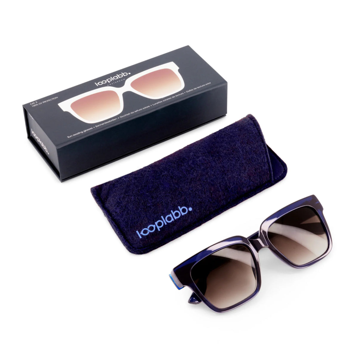 Sonnenbrille, Max, blue marine | Looplabb - toietmoi-laboutique