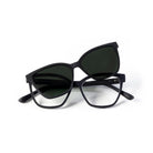 Clip op Lese-/Sonnenbrille, MINOES, black | Looplabb - toietmoi-laboutique