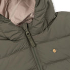 Daunenjacke, olive | Konges Slojd - toietmoi-laboutique
