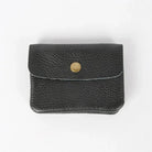 Kleines Portemonnaie aus Leder, schwarz | Maison Fanli - toietmoi-laboutique