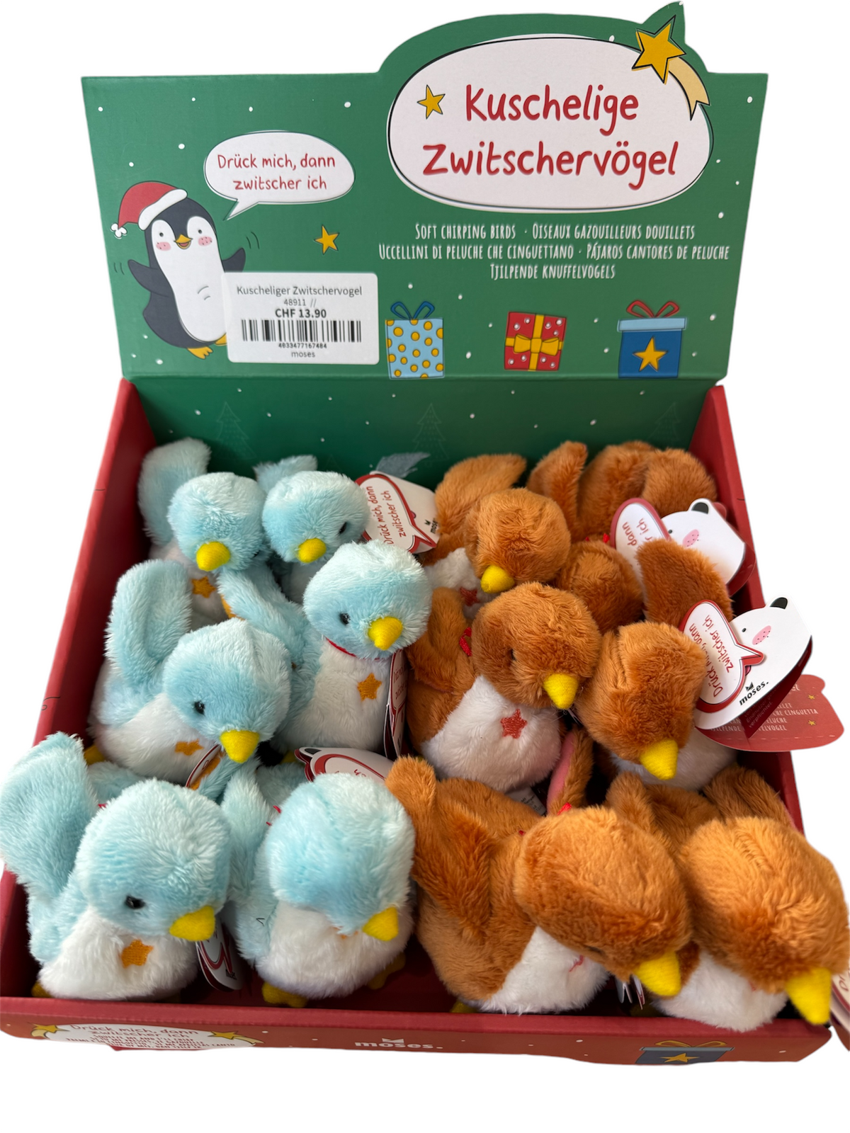 Kuscheliger Zwitschervogel | moses - toietmoi-laboutique