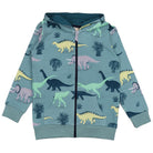 Walkiddy Sweatjacke, salbei/Dinos | Walkiddy - toietmoi-laboutique