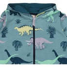 Walkiddy Sweatjacke, salbei/Dinos | Walkiddy - toietmoi-laboutique