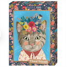 Puzzle, 1000 Teile Floral Friends, Katze | Heye - toietmoi-laboutique