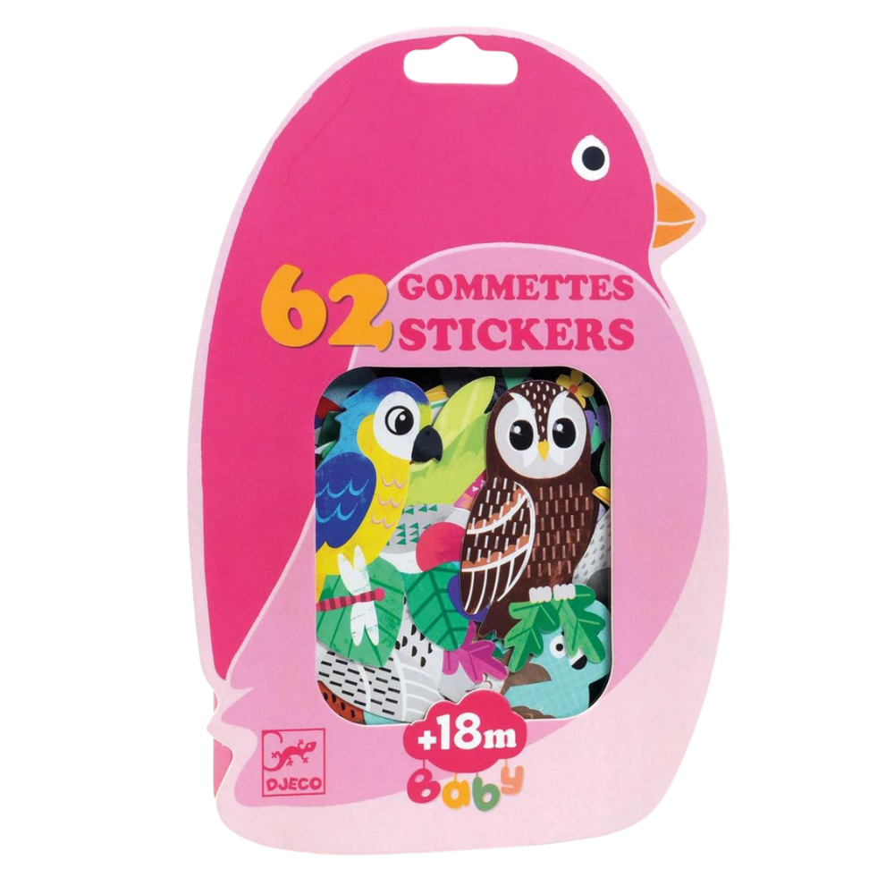 Sticker, kleine Vögel | Djeco - toietmoi-laboutique