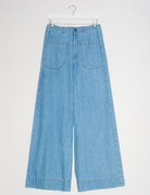 Jeanshose WIDE WONDER, denim hell | Mademoiselle YéYé - toietmoi-laboutique